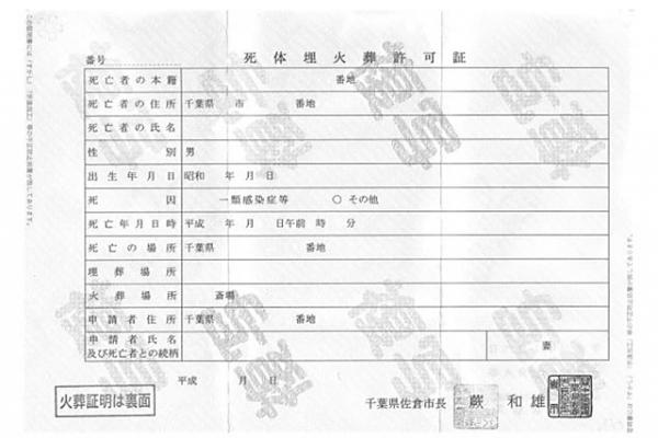 火葬許可証(埋葬許可証)が見当たりません。どうすれば良いですか?