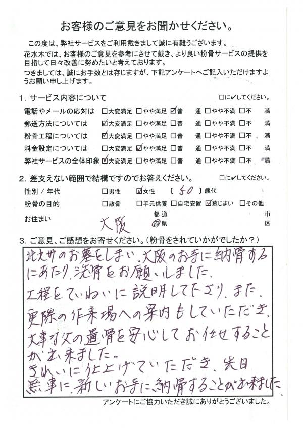 お客様からの貴重なご意見・ご感想を掲載しました。