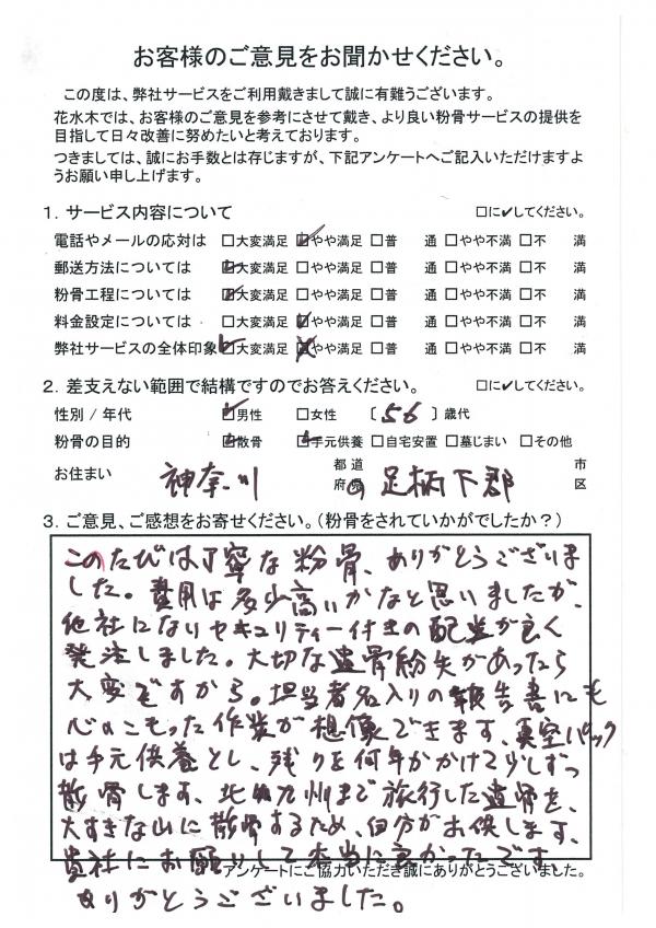お客様からの貴重なご意見・ご感想を掲載しました。