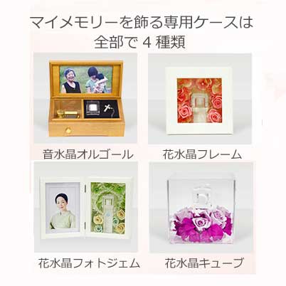 姉妹サイト手元供養墓「マイメモリー」専用ケース価格改定のご案内
