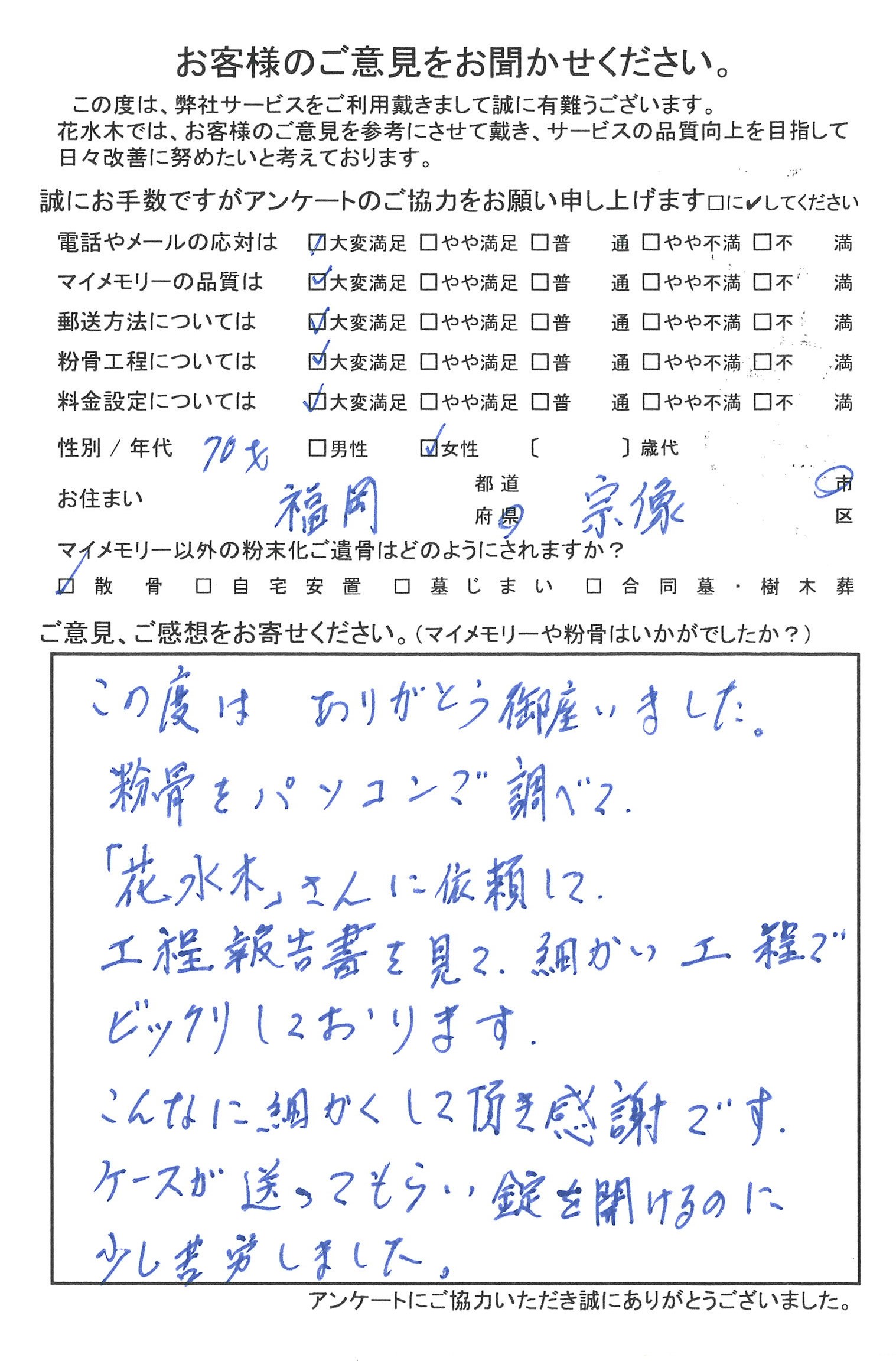 工程報告書を見て、細かい工程でビックリしております